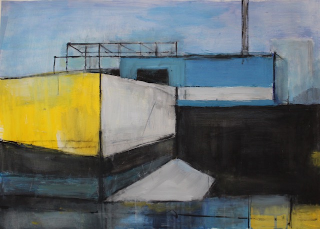 industrial landscape painting